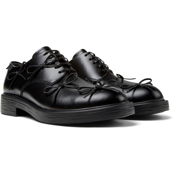 Zapatos de cordones - CAMPER Dean - Negro - Cuero liso