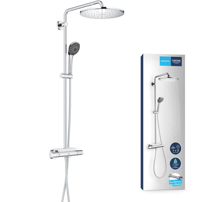 GROHE Vitalio Joy System 310 Colonne de douche avec mitigeur thermostatique
