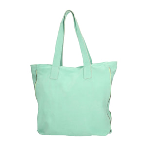 Borsa a spalla da donna - Modello Papillon - Vera pelle - 35.0 x 33.0 x 7.0 cm