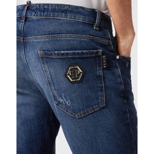 PHILIPP PLEIN Vaqueros de corte recto