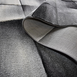 Tapis salon BRILLANCE RAHITE en polypropylène doux et soyeux