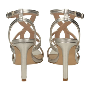 Sandali Donna Tata Italia Argentato