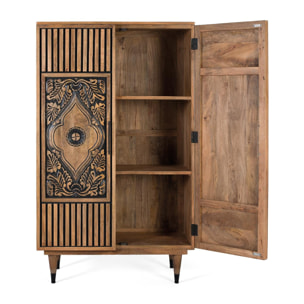 Aparador de Madera de Mango Estilo Rústico Moderno