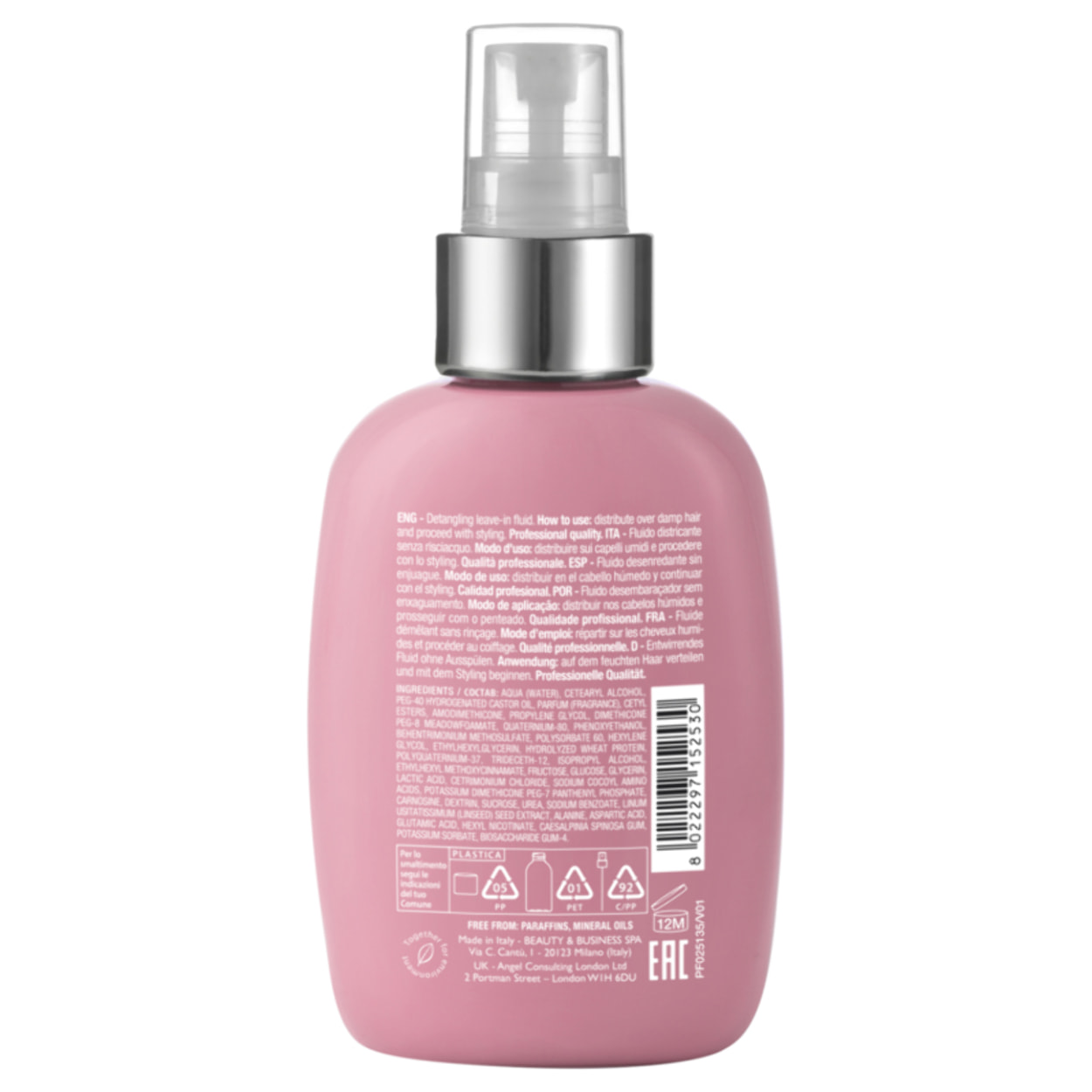 ALFAPARF MILANO Semi Di Lino Nutritive Detangling Fluid 125ml