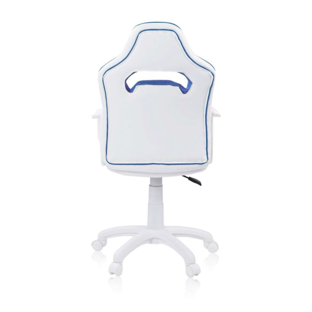 Silla gaming DRW Sticker Blanco Azul DRW