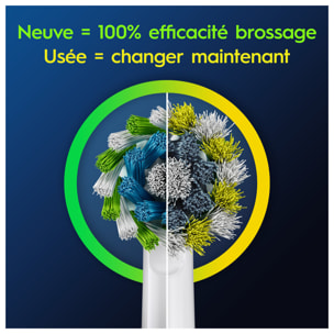 Oral-B Pro Cross Action - 8 Brossettes