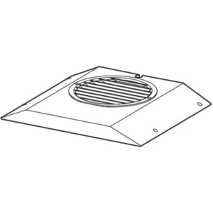 Kit cheminée évacuation FABER Recyclage noir Cocktail / Daisy