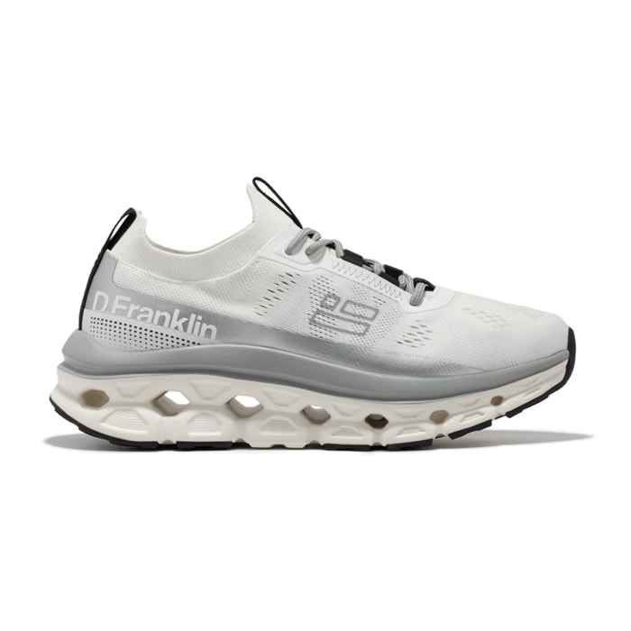 Zapatillas Deportivas Aero Mesh Blanco / Plata