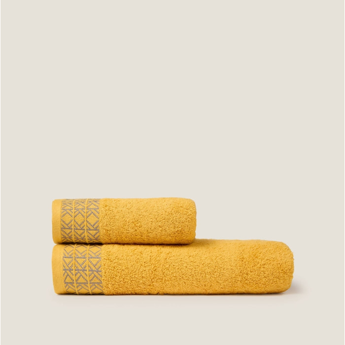 Juego toallas de baño Geot color amarillo