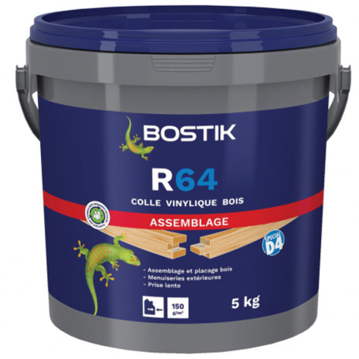 Bidon de colle R64 pour menuiseries extérieures - BOSTIK - 5kg - 30604658