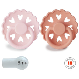 Frigg Pack 2 Chupetes Block Silicona Fairytale