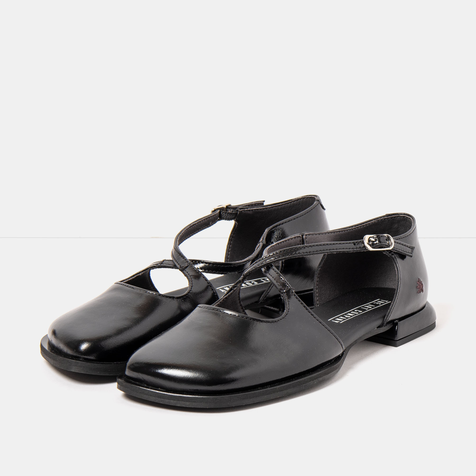 Zapatos 2002 NAPPA SHINNY BLACK / BERGAMO color Black