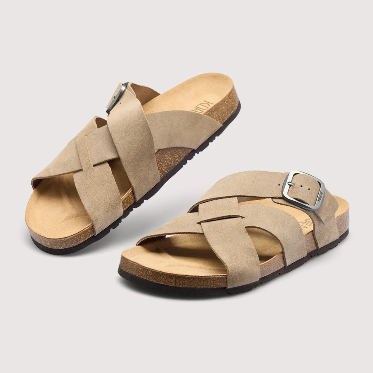 Sandalia Bio Piel Piedra - Corbett