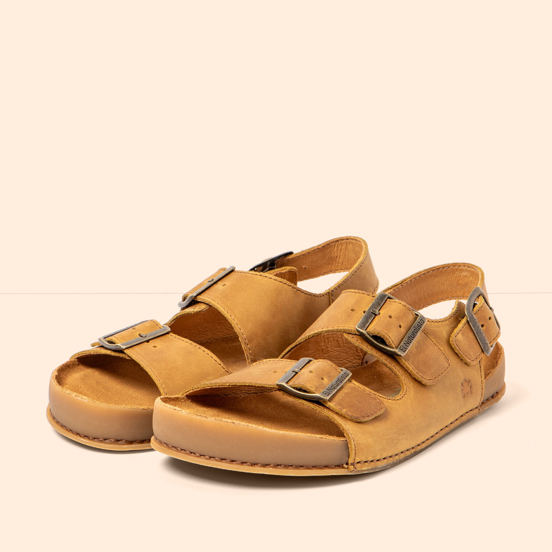 Sandalias N6001 ARIZONA MOSTAZA / HORIZON color Mostaza