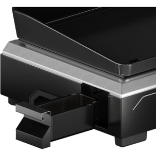 Plancha électrique CAMPINGAZ 1 XD noir inox à poser, 45x30 cm + housse