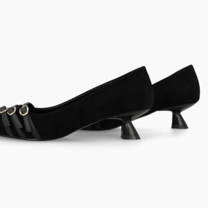 ZAPATOS DE SALÓN NEGROS A-ROMA