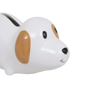 Tirelire chien Scott l.15cm céramique