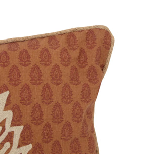 Housse de coussin Sienna 40x40cm rose foncé