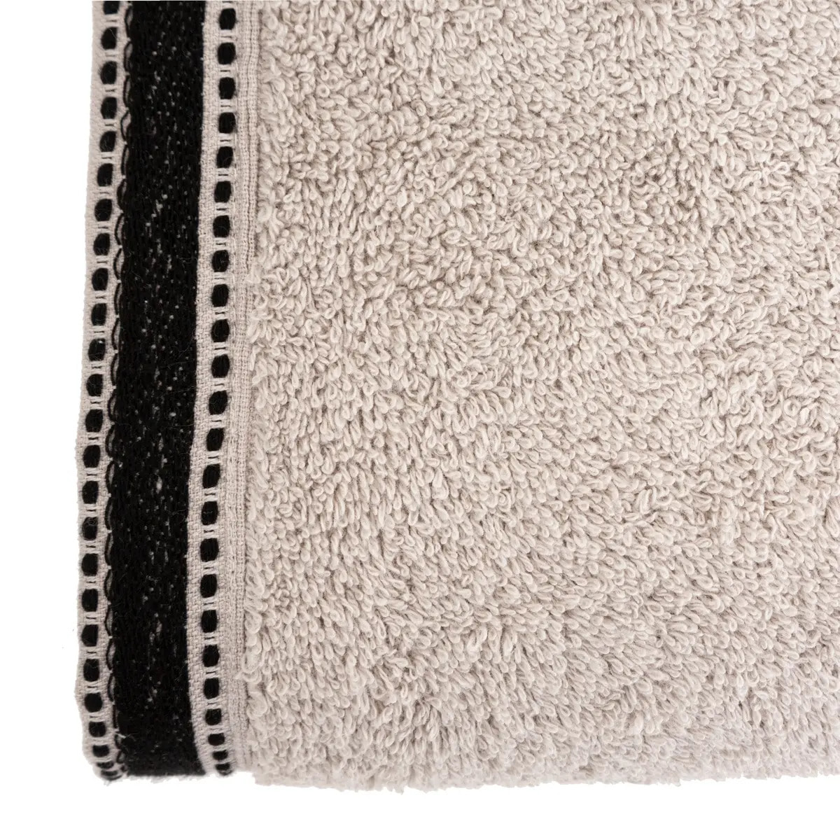 Drap de douche "Joia" coton beige 70x130cm