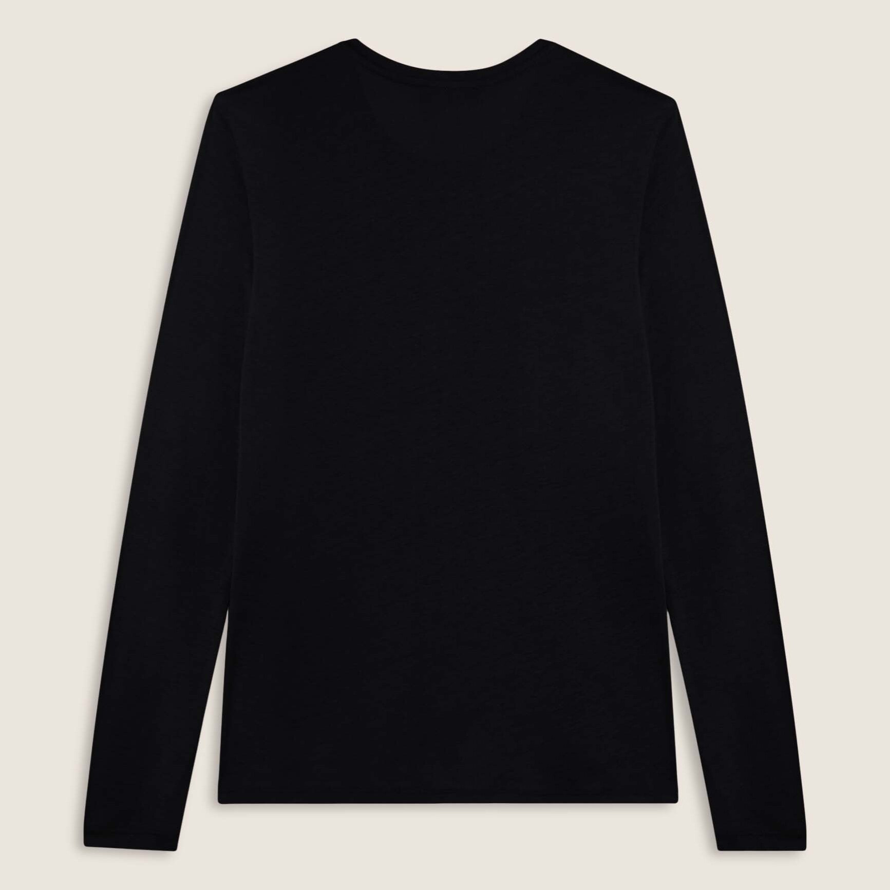 T-shirt donna manica lunga con grafica metallizzata