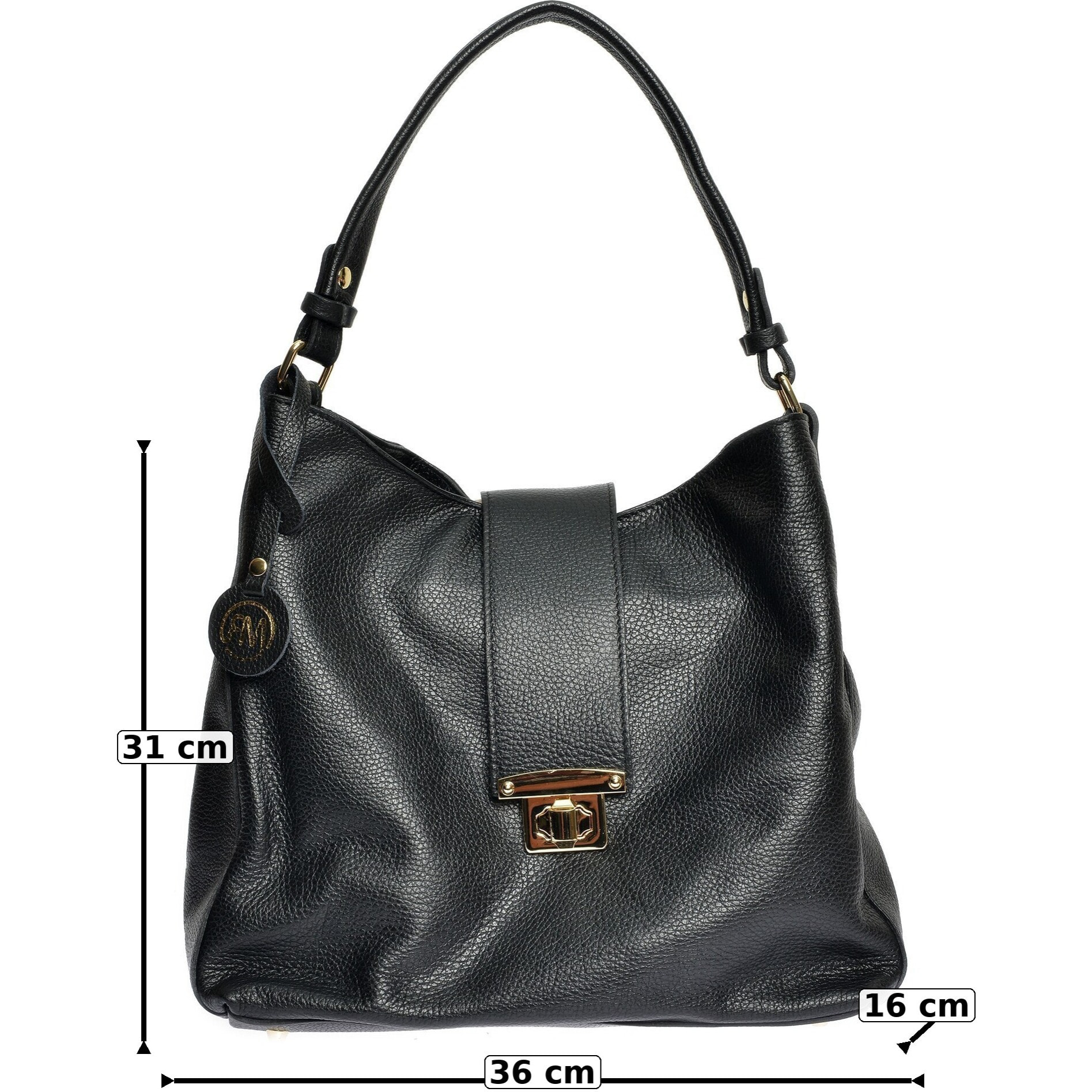 Tote Anna Luchini Nero
