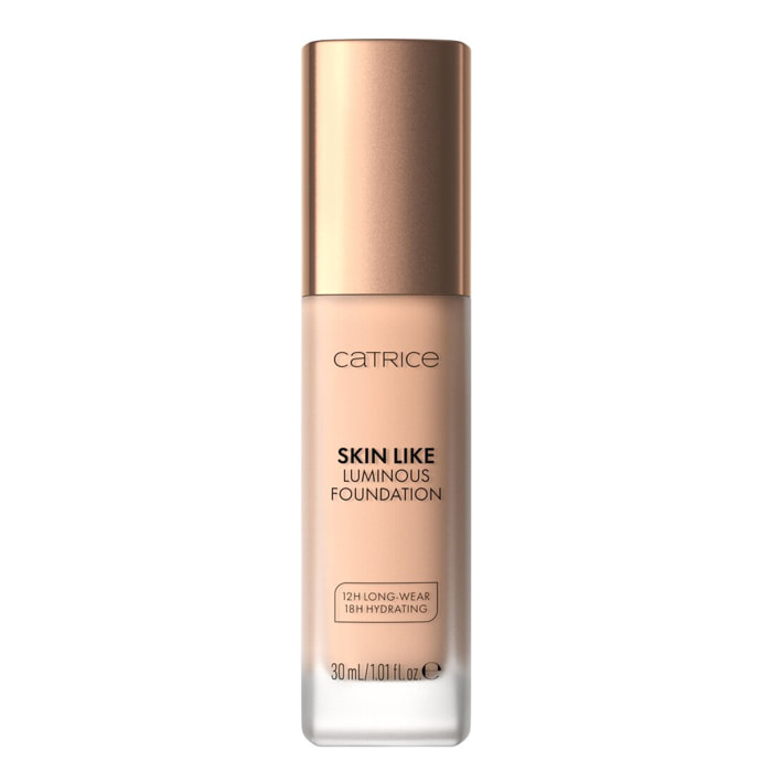 Skin Like Luminous Foundation - Fond de Teint Lumineux Formule Ultra-Fluide Waterproof 30ml