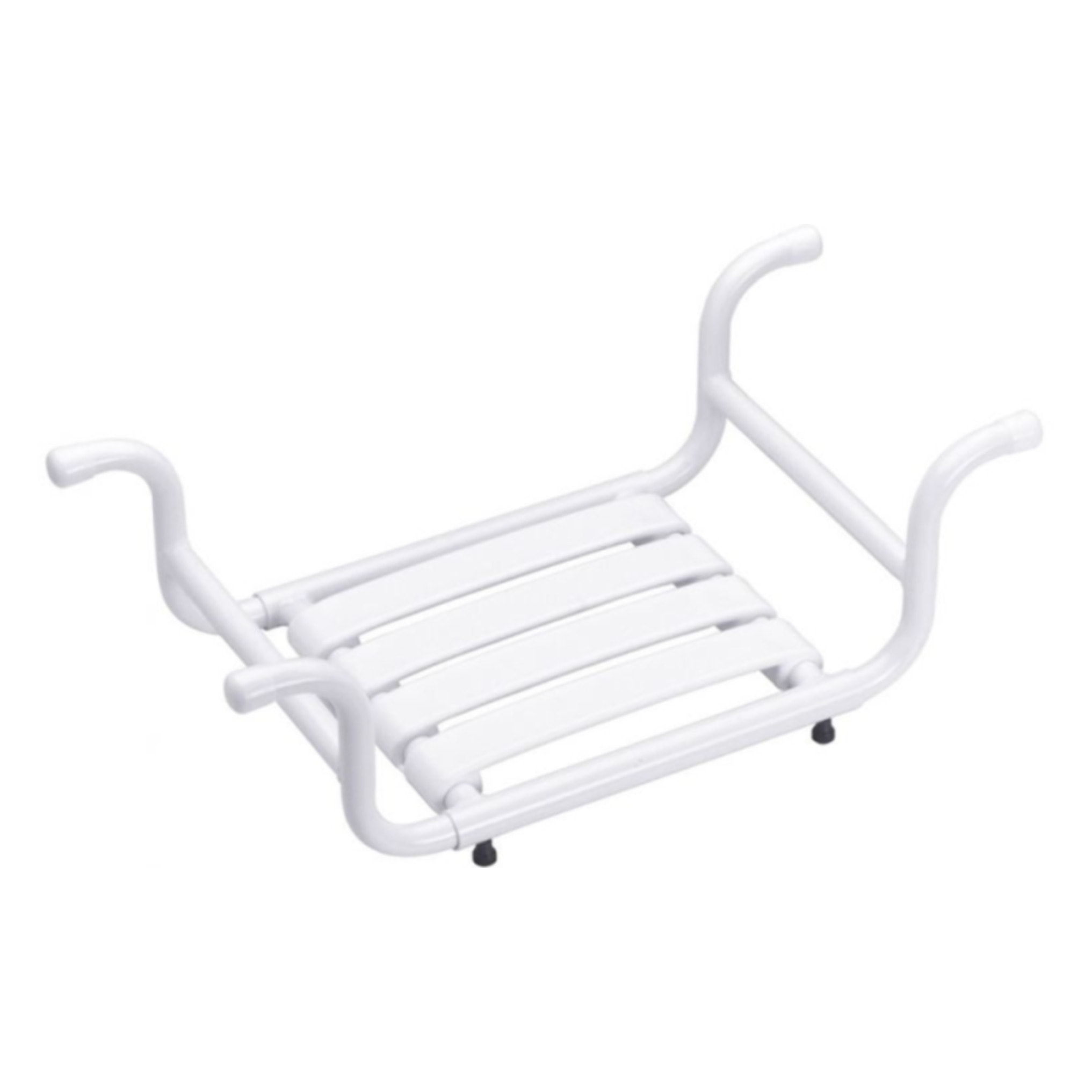 Siège de baignoire PMR PELLET aluminium époxy blanc