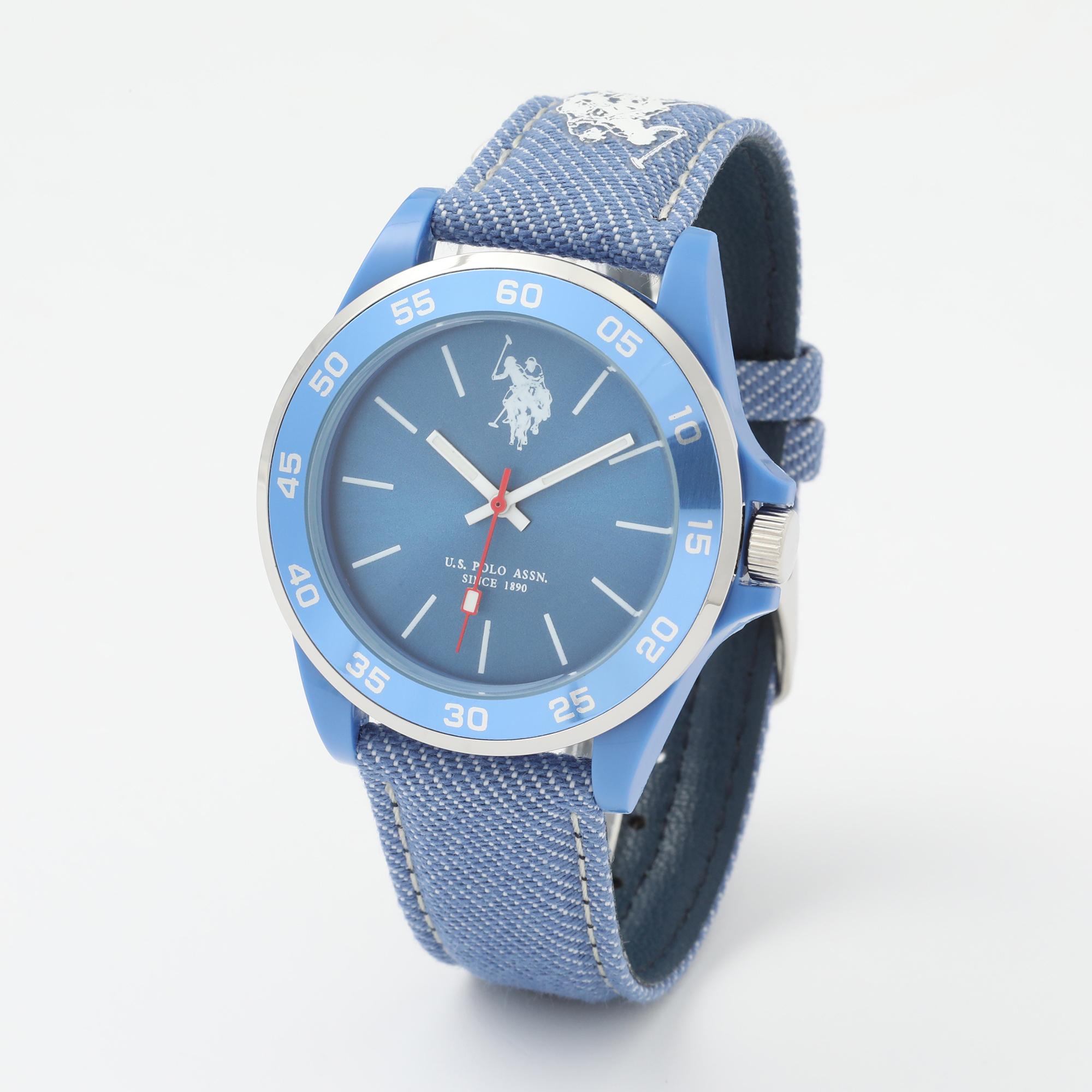 Orologio U.S. Polo Assn. In jeans riciclato