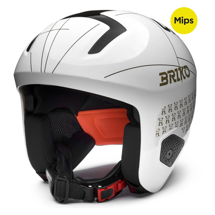 Caschi Briko Uomo Donna Bianco Vulcano 2.0 China Mips