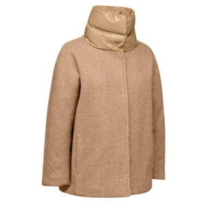 Abrigos Mujer de la marca GEOX  modelo W4615E T3116 W DIAMANTA MARRON CLARO