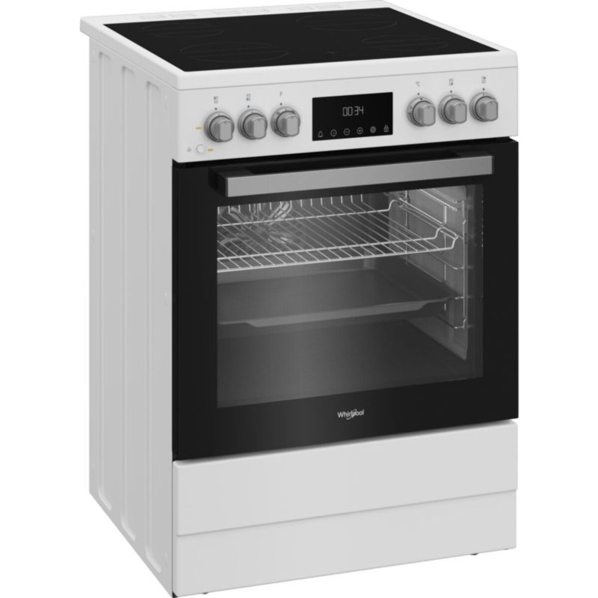 Cuisinière vitrocéramique WHIRLPOOL W6V8LCSW