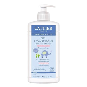 Gel Lavant Doux Bébé - Corps et Cheveux 500 ml