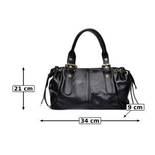 Borsa a tracolla Anna Luchini Nero