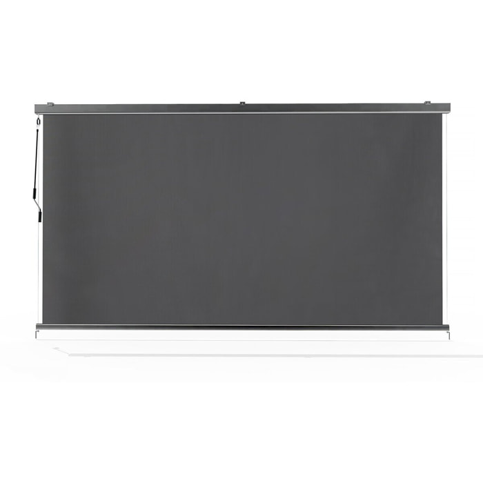 Store pergola bioclimatique - 367 x 208 cm - Gris anthracite