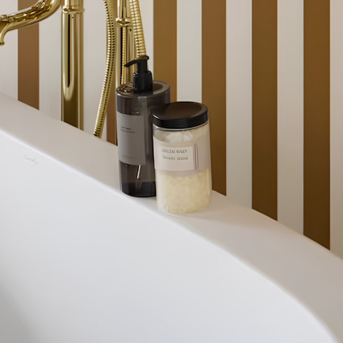 Baignoire îlot 170 x 80 cm Bastille Blanc mat