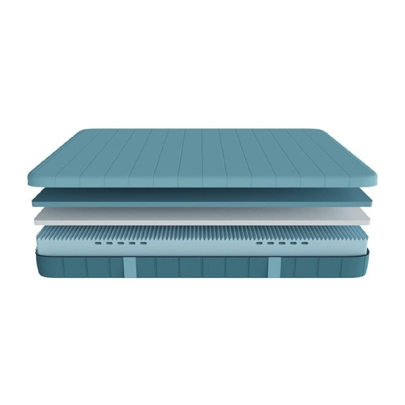 Cecotec Matelas Flow Genuine 105X190 3 couches, hauteur 28 cm, haute fermeté, no