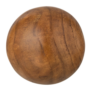 J-Line décoration Balle - bois - brun - medium