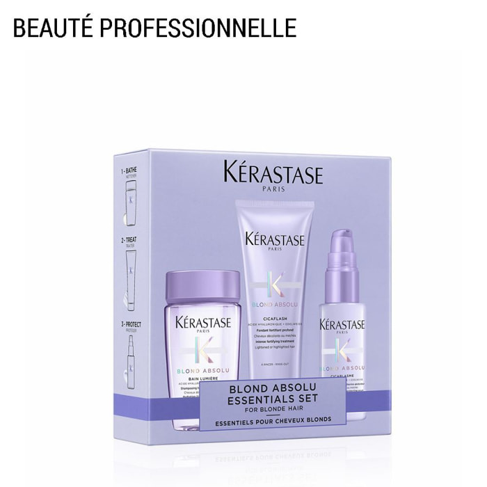 Blond Absolu - Coffret Shampoing Bain Lumière 75 ml + 2 Produits