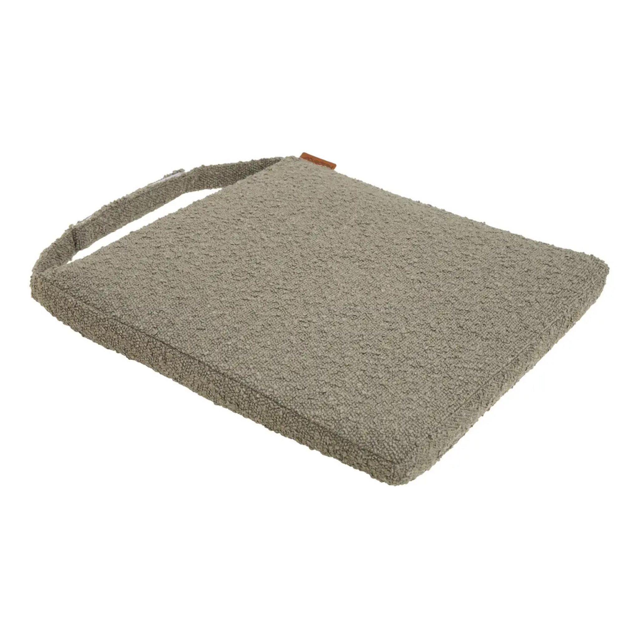 Galette de chaise Solfia 40x40cm vert laurier