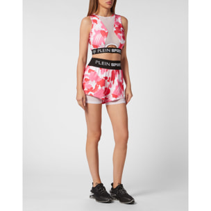 PLEIN SPORT Top deportivo CAMOUFLAGE