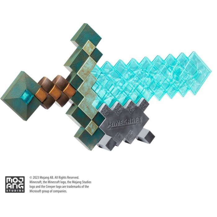 Minecraft Replica Diamond Sword Da Collezione50 Cm Noble Collection