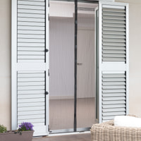 Tenda zanzariera innovagoods - nero - 49,5x209 cm