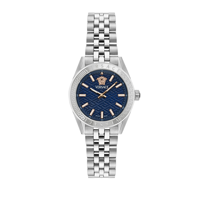 Versace Orologio Analogico Al Quarzo Timeless.v-Code (Wc-8I)