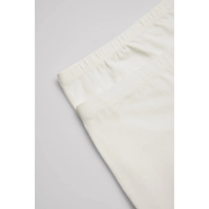 Confezione da 2 pantaloni culottes bianchi da ragazzo