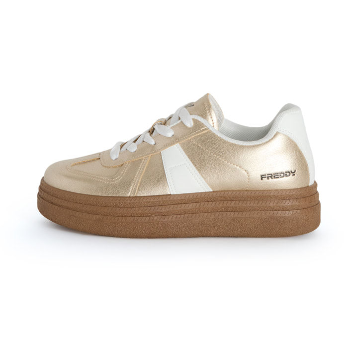 Sneakers Donna Platform Chunky in Similpelle