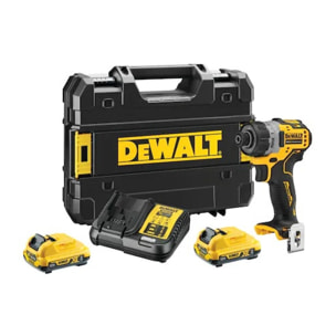 Visseuse XR 12V 2Ah Li-Ion Brushless DEWALT 15 Réglages de Couple - DCF601D2-QW