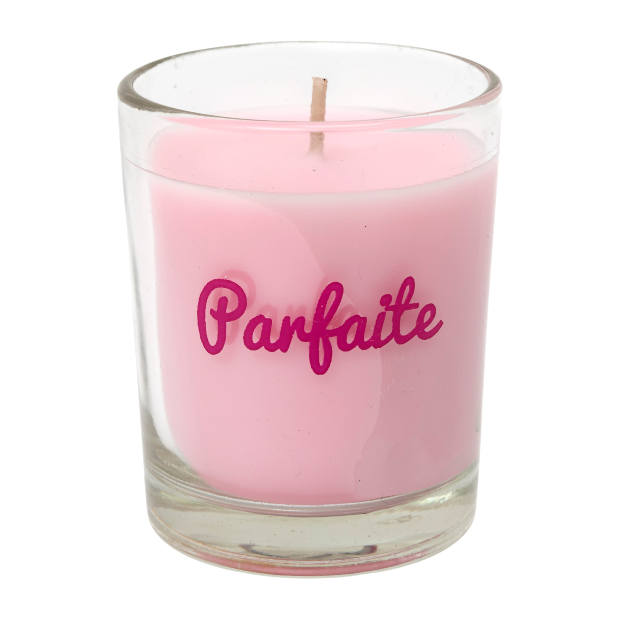 Bougie - THE CONCEPT FACTORY - Parfumée - Diffuseur - Pailleté - Rose