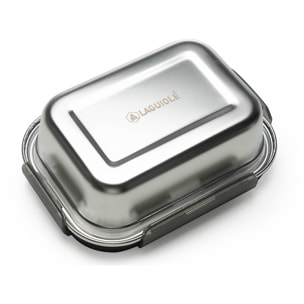 7 boîtes rectangulaires inox