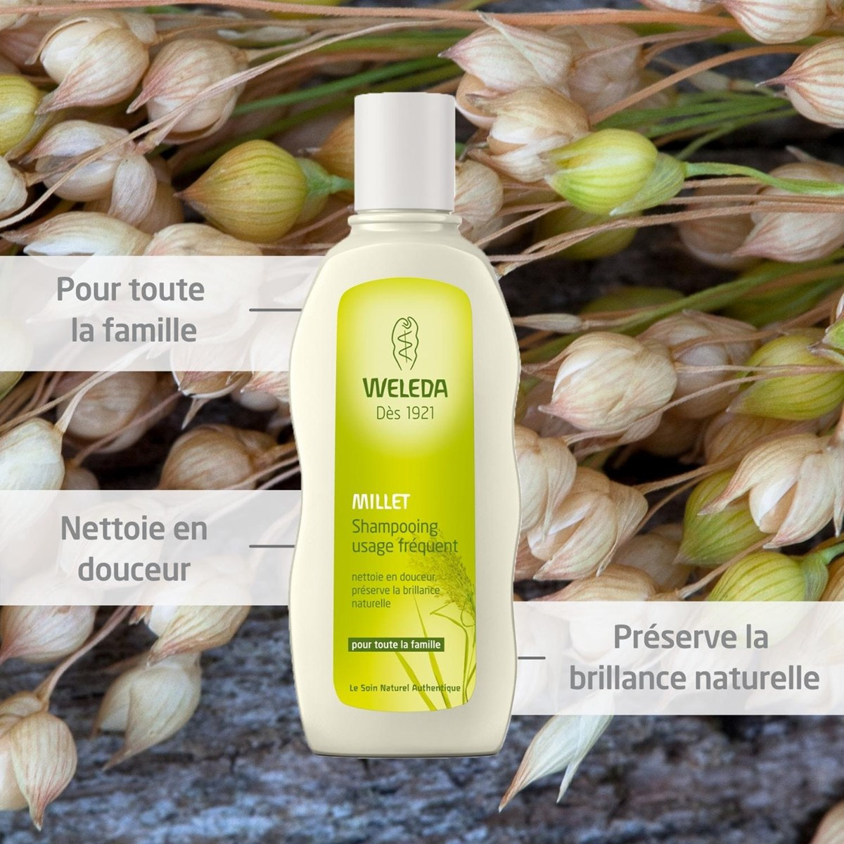 WELEDA - Shampooing Extra-Doux Millet - 190ml