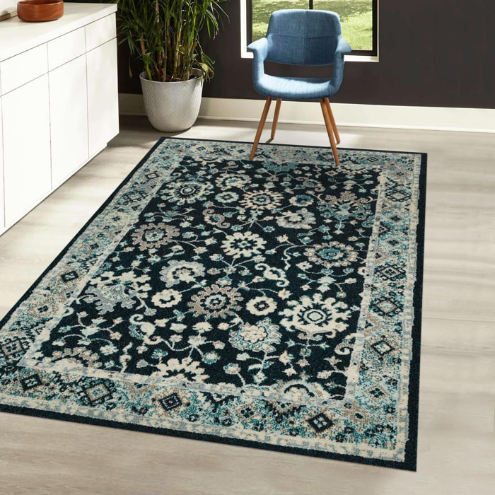 Tapis orient tissé motif classique RUBO